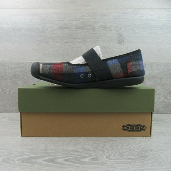 Keen Sienna Mary Jane Flats Womens Size 9 Plaid - Picture 2 of 8